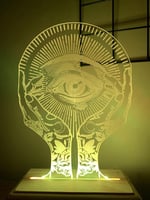 ALL SEEING EYE Gece Lambası 3D 16 Renk