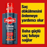 Alpecin Kafeinli Şampuan C1 250ml | Saç Dökülmesini önler ve azaltır | Erkekler için Doğal Saç uzatma Şampuanı | Güçlü Saçlar için Enerji verici | Erkekler için Saç Bakımı | Almanya'da Üretilmiştir