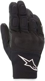 ALPINESTARS S-MAX DRYSTAR GLOVES BLACK/WHITE (XL)