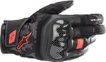 Alpinestars SMX-Z Drystar Mens Leather Motorcycle Gloves Black/Red XL