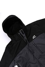 Alpinist Hannah Sigfred 3 in1 Outdoor Jacket Erkek Outdoor Montu 10007626HHX.01 Gri