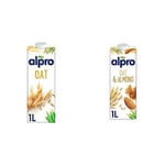 Alpro Yulaf Bitki Bazlı İçecek 1 L ve Alpro Yulaf Badem Bitki Bazlı İçecek 1L