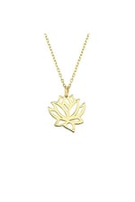Altın Sepeti Lotus Kolye