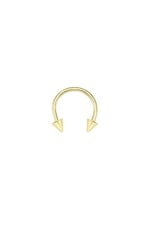 Altın Sepeti Ok Modeli Septum Halka Piercing