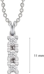 Altın Sepeti Pırlanta Tria Kolye 0,19 ct