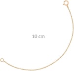 Altın Sepeti Rose Gümüş 10 cm Ek Uzatma Zincir