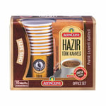 Altıncezve Ofis Seti Hazır Türk Kahvesi Orta (Orta Şekerli) 10' lu Paket (10 Adet x 9 Gr)