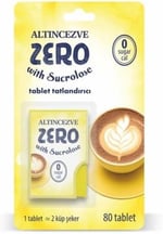 Altıncezve Zero Tablet Tatlandırıcı 80 Tablet (2 paketi)