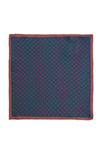 ALTINYILDIZ CLASSICS Desenli Lacivert- Bordo Klasik Mendil