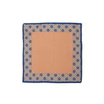 ALTINYILDIZ CLASSICS Desenli Lacivert-Kahve Klasik Mendil