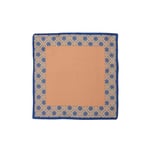 ALTINYILDIZ CLASSICS Desenli Lacivert-Kahve Klasik Mendil