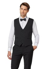 ALTINYILDIZ CLASSICS Slim Fit Dar Kesim V Yaka Desenli Klasik Yelek
