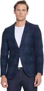 ALTINYILDIZ CLASSICS Slim Fit Dar Kesim Mono Yaka Yünlü Ceket