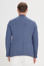 ALTINYILDIZ CLASSICS Slim Fit Dar Kesim Mono Yaka Desenli Ceket