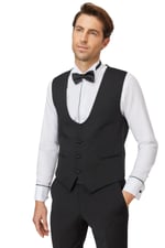 ALTINYILDIZ CLASSICS Slim Fit Dar Kesim U Yaka Desenli Klasik Yelek