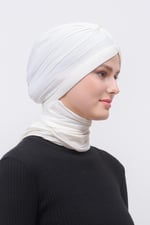 Altobeh Inci Taçlı Atkılı Tesettür Bone
