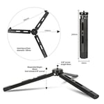 Alüminyum Mini Tripod, Zhiyun Smooth Q/4, Crane Plus/2, Weebill s, Ronin S/SC/RS2/RSC2, Osmo Mobile, Gimbal Sap Kavrama Sabit - Seçenekler: Sabit yükseklik versiyonu, Yüksekliği ayarlanabilir versiyon