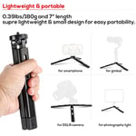 Alüminyum Mini Tripod, Zhiyun Smooth Q/4, Crane Plus/2, Weebill s, Ronin S/SC/RS2/RSC2, Osmo Mobile, Gimbal Sap Kavrama Sabit - Seçenekler: Sabit yükseklik versiyonu, Yüksekliği ayarlanabilir versiyon