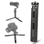 Alüminyum Mini Tripod, Zhiyun Smooth Q/4, Crane Plus/2, Weebill s, Ronin S/SC/RS2/RSC2, Osmo Mobile, Gimbal Sap Kavrama Sabit - Seçenekler: Sabit yükseklik versiyonu, Yüksekliği ayarlanabilir versiyon