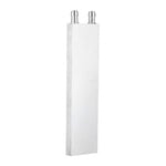 Alüminyum su soğutma bloğu, ASHATA yüksek kaliteli PC su soğutma bloğu su soğutucu CPU soğutma bloğu 40x12x80 / ​​120/160 / 200mm PC CPU su soğutması için soğutucu blok - Seçenekler: 40x80mm, 40x160mm