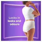 Always Discreet inkontinans pantolon beden L (32 külot) aylık paket, Plus, gizli koruma ve yüksek gücü, koku nötralize edici, 4 x 8 adet
