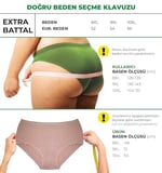 ALYA UNDERWEAR Kadın İç Çamaşırı, Büyük Beden Yüksek Bel Kadın Külotlar, Nefes Alabilir, Organik, Extra Battal, Pamuklu Kadın Çamaşırı, 5'li Paket (8XL, 9XL, 10XL)