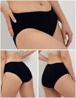 ALYA UNDERWEAR Premium Kadın Külot, Standart Bel Kadın İç Çamaşırı, Nefes Alabilir, Likralı ve Pamuklu, Rahat Bayan Külotlar