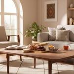 AmberHaus Bambu Kapaklı Cam Kahvaltılık Seti | Ahşap Standlı | Şık Tezgah Üstü Baharat ve Kuruyemiş Düzenleyici Kavanoz (Bambu, 4'lü Set)