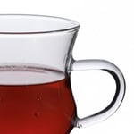 AmberHaus Borosilikat Cam Kupa Seti - 250 ml Kapasiteli - Şık ve Dayanıklı Tasarım - 3 Parça