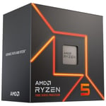 AMD Ryzen™ 5 7600 Masaüstü İşlemci (6 çekirdekli/12 dişli, 38 MB önbellek, maksimum 5,1 GHz)