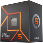 AMD Ryzen™ 5 7600 Masaüstü İşlemci (6 çekirdekli/12 dişli, 38 MB önbellek, maksimum 5,1 GHz)