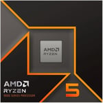 AMD Ryzen 5 9600X İşlemci, 6 Çekirdek/12 Dizginsiz İplik, Zen Mimarisi 5, 38MB L3 Önbellek, 65 W TDP, 5,4 GHz'e kadar Frekans Artışı, Soket AM5, DDR5 ve PCIe 5.0, Fan Yok