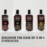 American Crew Crew 3In1 Tea Tree, 250ml/ 8.45Oz
