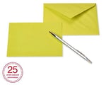 American Greetings Tek Panel Zarflı Boş Kartlar, Gökkuşağı Renkleri (200 Sayım)