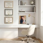 Americanflat 8,5 x 11 Altın Resim Çerçevesi - Kırılmaya Dayanıklı Camlı İnce Kenarlıklı Fotoğraf Çerçevesi - Duvar ve Masa Üstü için Yatay ve Dikey Formatlar