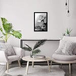 Americanflat Cilalı Pleksiglas ile 12x18 Poster Çerçevesi - Epik Koleksiyon - Ahşap Galeri Duvar Çerçeveleri - Duvar Ekranı için Fotoğraf Çerçevesi - Siyah