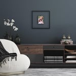 Americanflat Cilalı Pleksiglaslı 16x16 Yüzer Resim Çerçevesi - Mat ile 5x7 Çerçeve veya 16x16 Mat Olmayan Çerçeve olarak kullanın - Fusion Flo - Seçenekler: 1 Paket, 1 adet, 2 adet, 2'li Paket, Modern