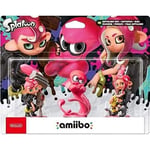 amiibo Figür Oktoling Kız Çocuğu, Oktoling Erkek, Ahtapot (3'ü 1 arada)