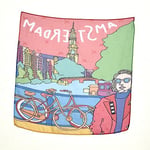 Amsterdam Desenli Bandana