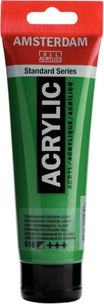 Amsterdam Standart Akrilik 120 Ml Tüp Boya Perm. Green. Lt