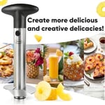 Ananas Oyuucu, [Geliştirilmiş, Güçlendirilmiş, Kalın Bıçak] Newness Premium Ananas Oyacağı Sökücü (Siyah)