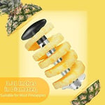 Ananas Oyuucu, [Geliştirilmiş, Güçlendirilmiş, Kalın Bıçak] Newness Premium Ananas Oyacağı Sökücü (Siyah)