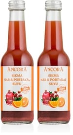 Ancora Nar Portakal Suyu 250 Mililitre 2li paket