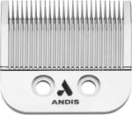 Andis 01556, Master MLX Standart Yedek Bıçak - Paslanmaz Karbon Çelikten Yapılmıştır, 000-1 arasında ayarlar, Uzun Ömürlü Keskin Bıçak, Saçları 1/125 inç veya 0,2 mm Kısa Bırakır - Gri (2 paketi)