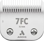 Andis 72600 UltraEdge Sökülebilir Karbon İnfüze Çelik Köpek Kesme Bıçağı, Boyut-7FC, 1/8-İnç Kesim Uzunluğu