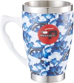 AndOutdoor AND333 İçi Çelik Dışı Desenli Seramik Kupa Mug, 400 ml - Seçenekler: AND333, AND325B