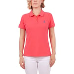 Anemoss Kadın Polo Yaka T-Shirt,%100 pamuk,Yumuşak Doku, Classic Fit Kalıp,Kısa Kollu
