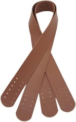 Angel Çanta Aksesuar 60x3 cm Suni Deri Taba Renk Çift Sap