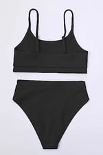 Angelsin Yüksek Bel Özel Kumaş BiKini Altı