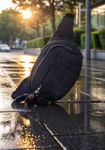Anıl Bags Su Geçirmez Krinkıl Kumaş Bel Çantası Çapraz Anahtarlıklı